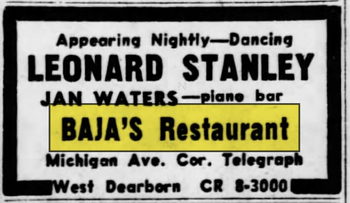 Bajas - Sept 1966 Ad (newer photo)